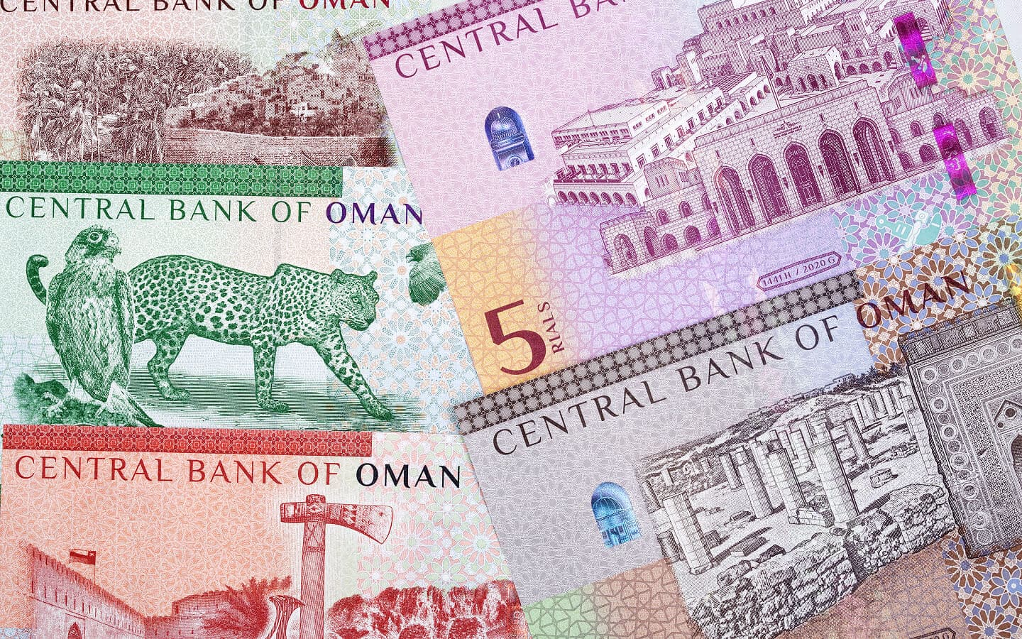 الأوراق النقدية والعملات المعدنية للريال العماني
